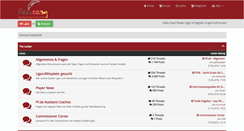 Desktop Screenshot of fantasy-football.de